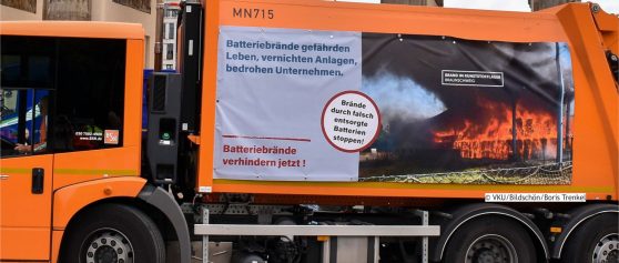 Achtung Brandgefahr – Altbatterien richtig entsorgen